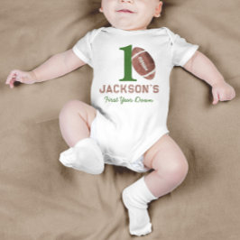 Body Para Bebé Fútbol Primer Año Bajada