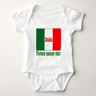 Body Para Bebé futura estrella de fútbol de italia