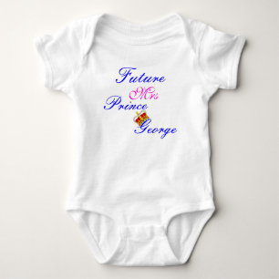Body Para Bebé futura mrs prince george baby tshirt