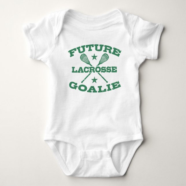 Body Para Bebé Future Lacrosse Goalie (Anverso)