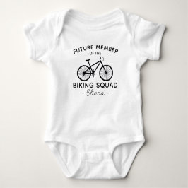 Body Para Bebé Future Member of The Biking Squad - Cycling