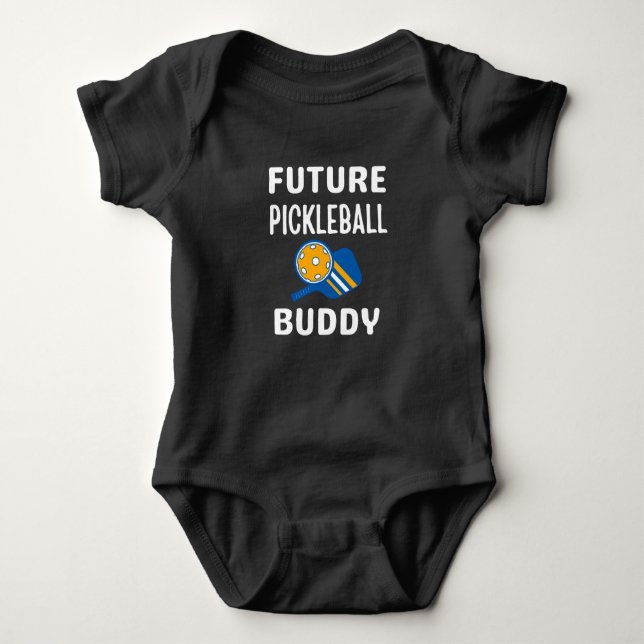 Body Para Bebé Future Pickleball Buddy (Anverso)