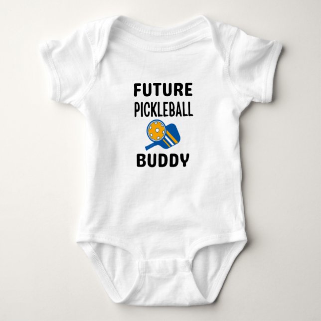 Body Para Bebé Future Pickleball Buddy (Anverso)