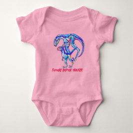 Body Para Bebé Future Raptor Trainer Velociraptor baby bodysuit