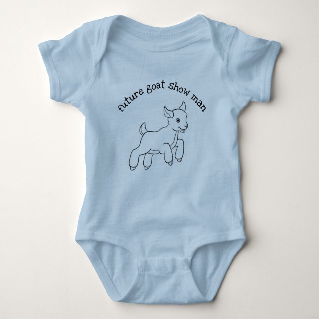 Body Para Bebé Future Showman - Baby Boy Bodysuit (Anverso)