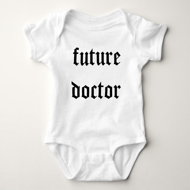 Body Para Bebé futuredoctor (Anverso)