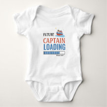 Futuro Capitán Cargando Divertido Cuto Personaliza