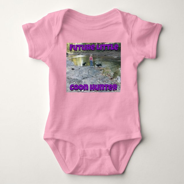 Body Para Bebé Futuro cazador de monedas (Anverso)