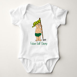 Body Para Bebé Futuro Champ Golf Baby Tees