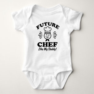 Body Para Bebé Futuro Chef Como Mi Papi