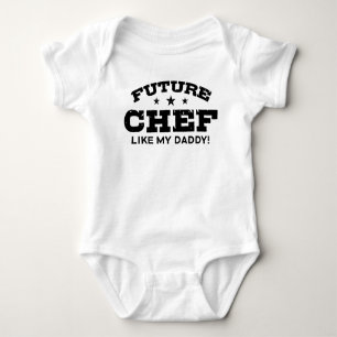 Body Para Bebé Futuro Chef Como Mi Papi