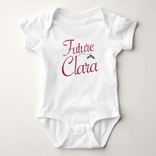 Body Para Bebé Futuro Clara Cascanueces