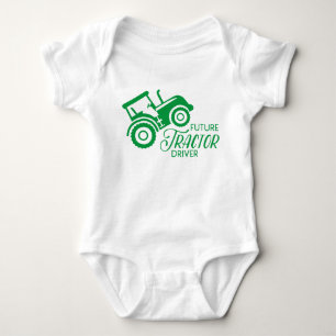 Body Para Bebé Futuro conductor de tractor