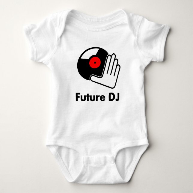Body Para Bebé Futuro DJ (Anverso)