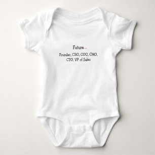 Body Para Bebé Futuro:  Encontrado, CEO, COO. CMO…