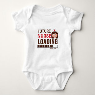 Body Para Bebé Futuro Enfermero Cargando La Moda Cute Recién Naci