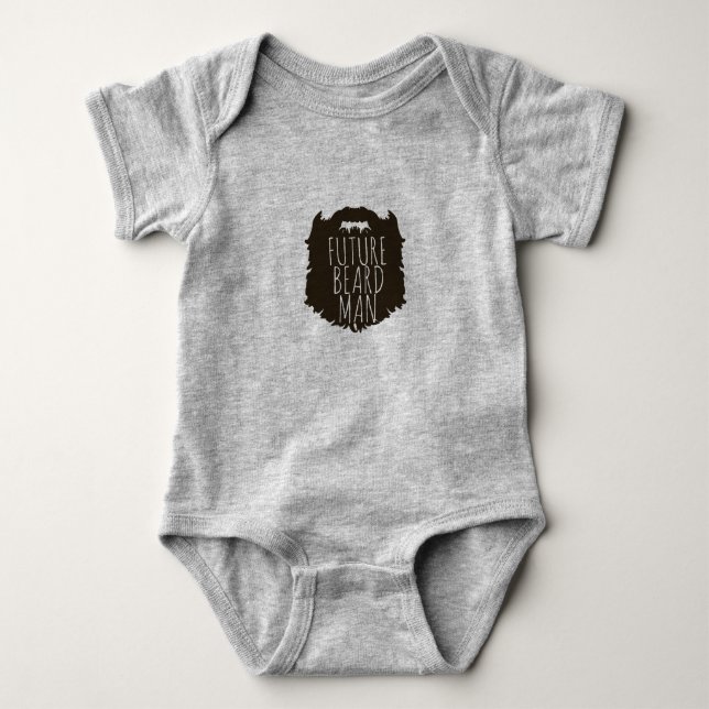 BODY PARA BEBÉ FUTURO HOMBRE BESTSELLING HIPSTER BABY SHOWER (Anverso)