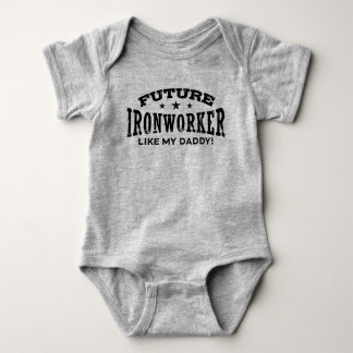 Body Para Bebé Futuro Irontrabajador Como Mi Papi Baby Bodysuit