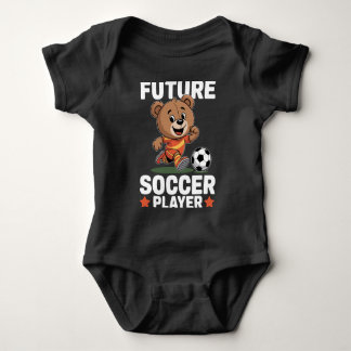 Body Para Bebé Futuro Jugador de Fútbol