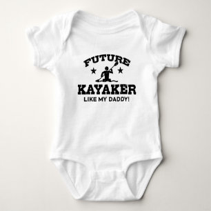 Body Para Bebé Futuro Kayaker Como Mi Papi