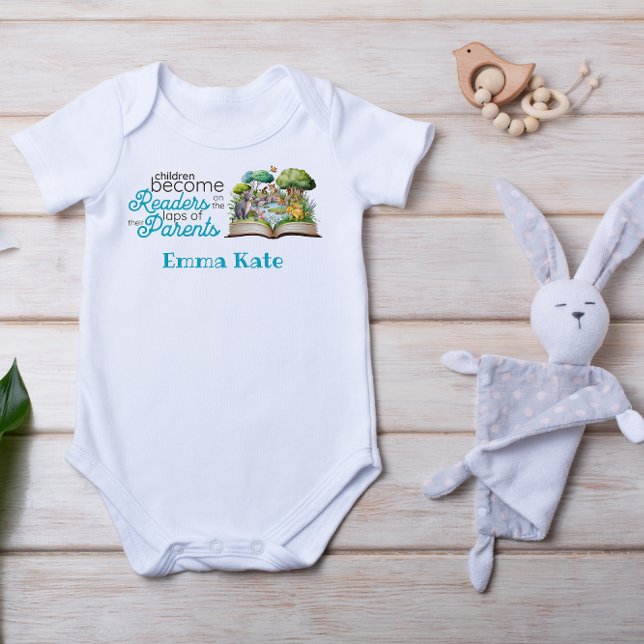 Body Para Bebé Futuro lector Baby Bodysuit (Subido por el creador)