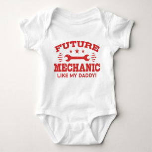 Body Para Bebé Futuro Mecánico Como Mi Papi