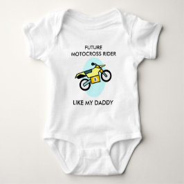 Body Para Bebé Futuro Motocross Rider Baby Bodysuit