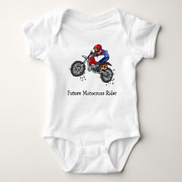 Body Para Bebé Futuro Motocross Rider Baby Bodysuit