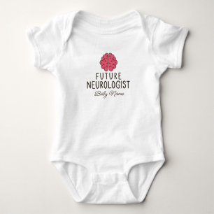Body Para Bebé Futuro Neurólogo Nombre Personalizado Lindo Neuról