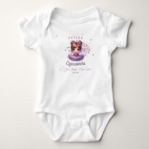 Body Para Bebé Futuro Outfit de Bebé para Quinceañera – Regalo Li
