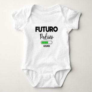 Body Para Bebé Futuro padrino Carglando