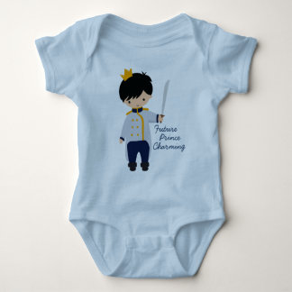 Body Para Bebé Futuro Príncipe Encantador Niño Tee