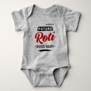 Body Para Bebé Futuro Roti Jefe Bebé