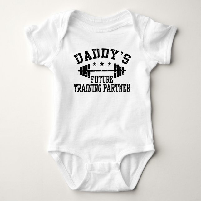 Body Para Bebé Futuro socio de formación de papi (Anverso)