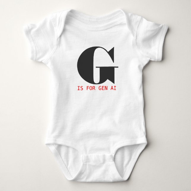 Body Para Bebé G es para Gen AI (Anverso)