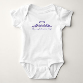 Body Para Bebé Gabriella chicas nombre y quiere decir alitas de á