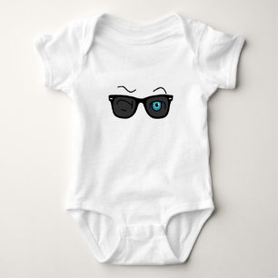 Body Para Bebé Gafas Wayfarer Glasses Black de Guay iconic winkS