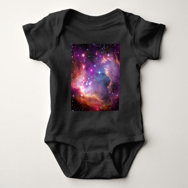 Body Para Bebé Galaxia Angélica Caída (Anverso)