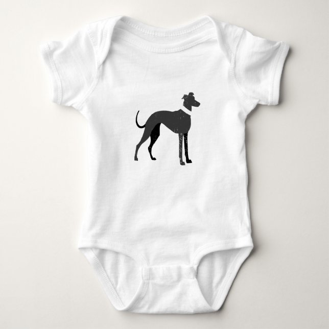Body Para Bebé Galgo (Anverso)