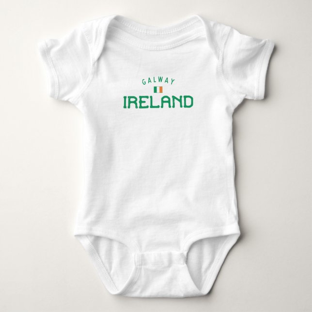Body Para Bebé Galway Irlanda con problemas (Anverso)