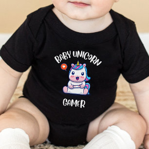 Body Para Bebé Gaming Baby - Baby unicorn gamer