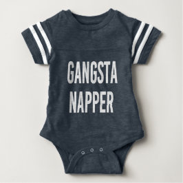 Body Para Bebé Gangsta Napper divertido bebé siesta cansada