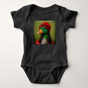 Body Para Bebé Ganso Reggae de Mangosta Jamaicana Divertido