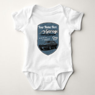 Body Para Bebé Garaje personalizado de Camaro