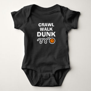 Body Para Bebé Gatear Caminar Dunk lindo bebé deportes baloncesto