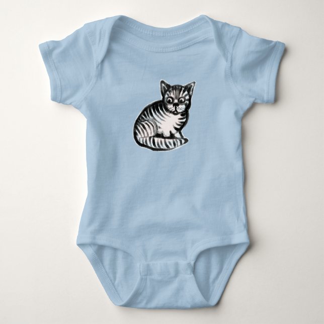Body Para Bebé Gatito (Anverso)
