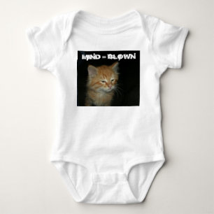 Body Para Bebé Gatito "MÍO = BLOWN"