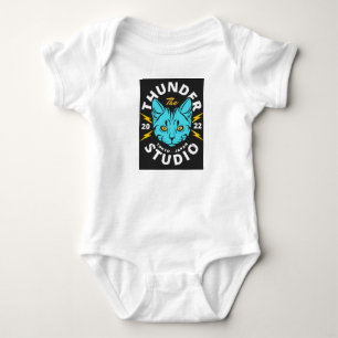 BODY PARA BEBÉ GATO AZUL COMO TIGRE