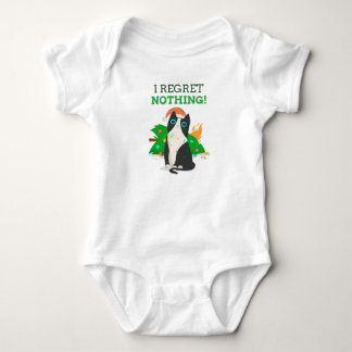 Body Para Bebé Gato de Navidades Grumpy