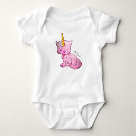 Body Para Bebé Gato de unicornio